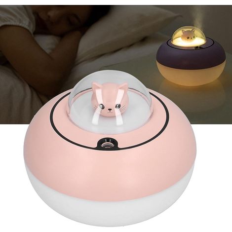 Humidificateur de bureau LED 300 ml, humidificateur d'air de grande capacité de grande capacité à alimentation courante de grande capacité, pour la chambre à la maison, le (1/5)