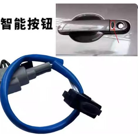 Applicable aux poignées de porte extérieures, aux boutons et aux interrupteurs des modèles Nissan Tiida, Livina et Nissan Livina de 2005 à 2010. (1/4)