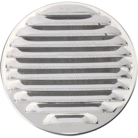 Wallair N31841 Abluftgitter Edelstahl Passend für Rohr-Durchmesser: 16 cm