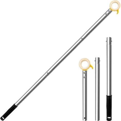 Crochet télescopique pour fenêtre de toit - Extension d'ouverture de fenêtre - En acier inoxydable - Pour fenêtre de toit Velux (92 cm, jaune) (1/5)
