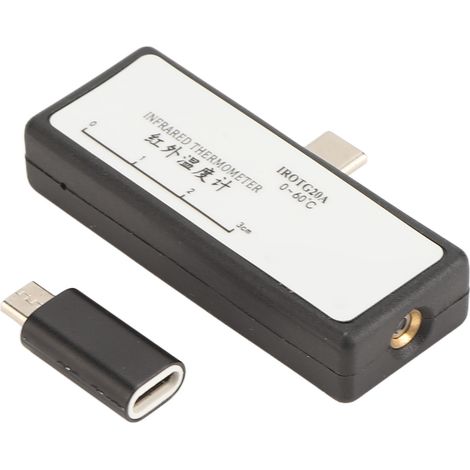 Thermomètre pour téléphone portable Android OTG infrarouge avec interface USB-C (1/5)