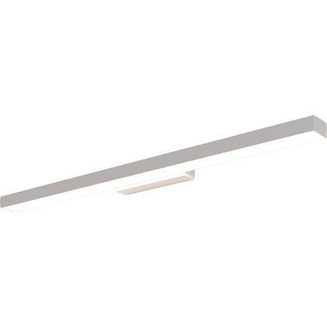 Aplique de pared para baño sobre el espejo, blanco, lineal, 66,5 cm, color variable, LED, 20 W, AQUA Light Prestige (1/5)