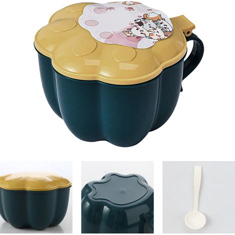 Coffret créatif pour épices, rangement cuisine, boîte à condiments à pression, compartiments multiples, pot assaisonnement bleu foncé (1/5)