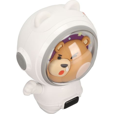 Nouveau chauffe-mains Space Rabbit portable mini avec batterie externe 2 en 1, affichage numérique USB et veilleuse, motif ours étoilé (1/5)