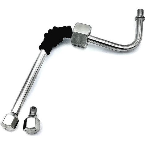 Buse vapeur pour machines à café Delonghi EC680/EC685 et Rancilio, avec embout supplémentaire à 3 trous (1/5)