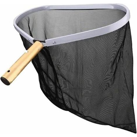 Écumoire de filet pour piscine, écumoire à mailles fines et profondes, cadre en aluminium robuste pour nettoyage efficace de votre bassin (1/5)