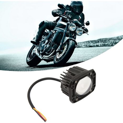 12-80V 20W 3-Zoll-LED-Arbeitsscheinwerfer, Nebelscheinwerfer, Fahrscheinwerfer für LKWs, PKWs, SUVs, ATVs, UTVs, Boote, Motorräder (quadratisch) (1/5)