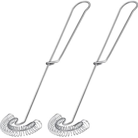 Frusta a spirale in acciaio inox in 2 pezzi. Frusta per salse di alta qualità. Piccola frusta a spirale per mixer ed elettrodomestici da cucina. Lavabile in lavastoviglie. (1/5)