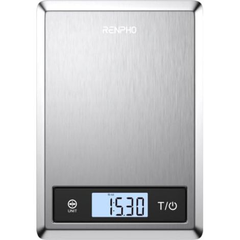 Balance de cuisine Renpho Calibra 1 SNS01 Bluetooth Acier inoxydable