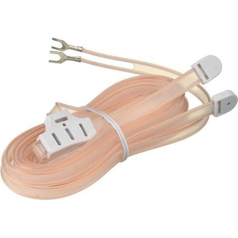 Antenne FM dipôle en forme de T ARN-102A avec connecteurs à fourche 300 Ω, idéale pour réception radio haute fidélité (1/5)