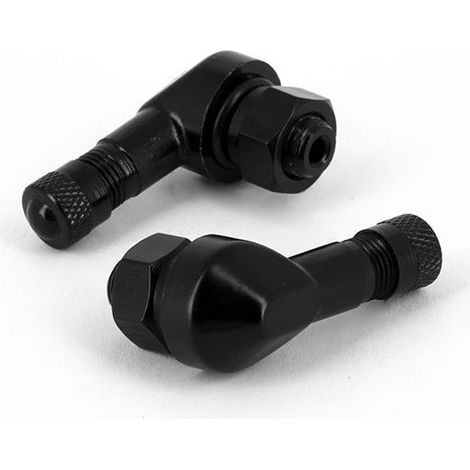 Valve coudée 8.30mm : Noire