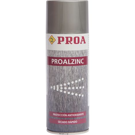 SPRAY PROALZINC GALVANIZADO 400ML, Gris 0.4lts (1/3)