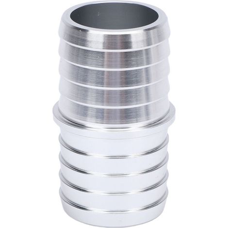 Aluminum 1 to 1 Inch Hose Splice Repair Coupler Fitting Adapter with Hose Stop for Cooler Heat Exchanger (1/5)