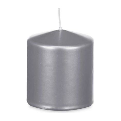 Set di candele argentate - Acorde - 12 pezzi - 9x10x9 cm - Multicolore - Decorazione per la casa - Peso 5.85 kg