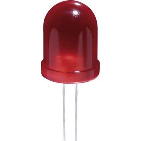 Kingbright JL 10 LED rouge rond 10 mm 100 mcd 60 ° 20 mA 2 V Q18738 (1/4)