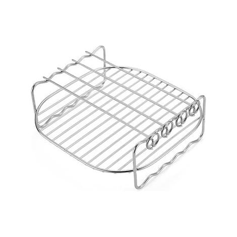 Accessoires pour friteuse électrique à double grille en acier inoxydable de 15 cm (6 pouces) (1/5)