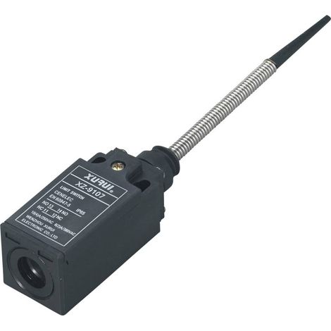 TRU COMPONENTS XZ-9/107 Fine corsa 250 V/AC 10 A Asta, Leva di plastica Momentaneo IP65 1 pz.