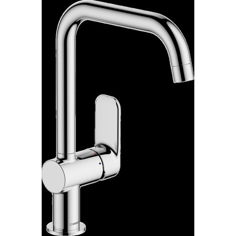 Hansa Basic - Grifo de fregadero, cromo 55562203 (1/5)