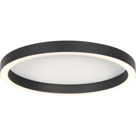 Steinhauer - plafoniera - Ringlux - nero - metallo - Ø 40cm - LED (1/4)