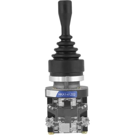 1 joystick con interruttore momentaneo a 2 posizioni HKA1-41Z02, ampiamente utilizzato per automazione e sicurezza, interruttore a levetta joystick con ritorno momentaneo -Crezuo