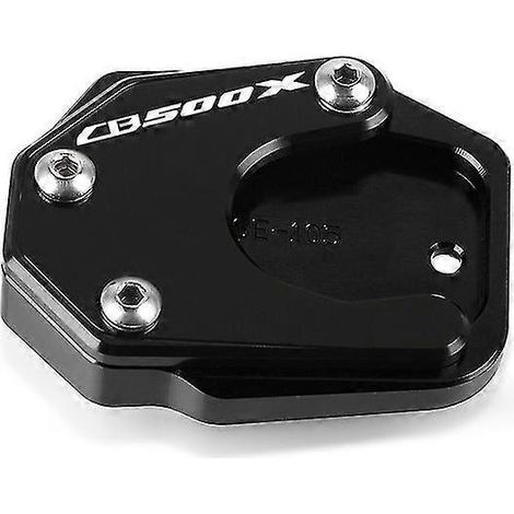 CNC-gefräste Seitenständer-Verlängerungsplatte mit CB500x-Logo für Honda CB500X (2013–2021)