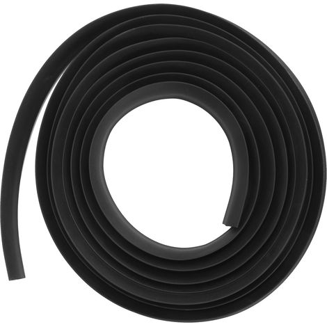 Joint d'étanchéité de portière de voiture en forme de P, auto-adhésif, insonorisant, en caoutchouc EPDM. (1/5)