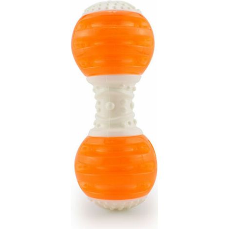 Jouet pour Animaux de Compagnie de Forme d'haltères,Jouets et jeux pour chien, Jouets de Dents de Nettoyage molaires Jouet molaire de Chien Durable, Jouet de Chien d'haltères à mâcher pour Chiens, Cha (1/5)