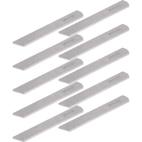 Kit di lame di ricambio inferiori in acciaio, 10 pezzi, accessori per macchine da cucire industriali per tagliacuci 202295 (1/5)