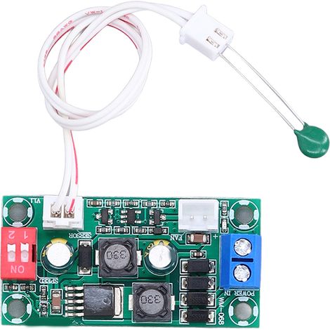 Thermostat intelligent pour ventilateur module contrôle température DC24V carte électronique régulateur numérique (1/5)
