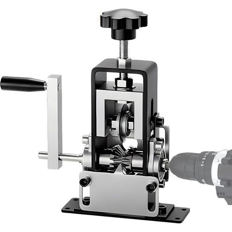 Machine à dénuder le cuivre portable 1-20 mm avec outil de réglage, séparateur de câble double usage manuel/électrique adapté au recyclage des fils usagés (1/5)