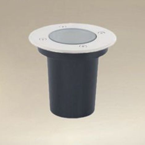TRADE SHOP - Faretto Da Incasso Nero Lampadina Attacco Gu10 In Alluminio Acciaio ⌀120mm 33603 -