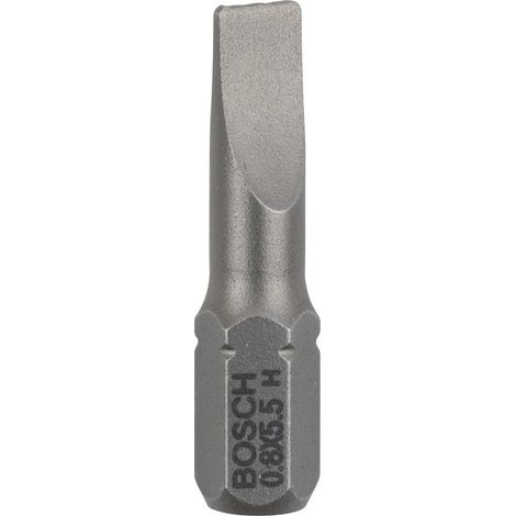 Bosch 3x embouts de vissage extra-durs, S 0,8 x 5,5, 25 mm - 2607001461 (1/4)