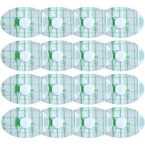 Tappi per le orecchie - Adesivi auricolari - Protezione dall'umidità - Materiale PU flessibile - 100 pezzi - Trasparenti (1/5)