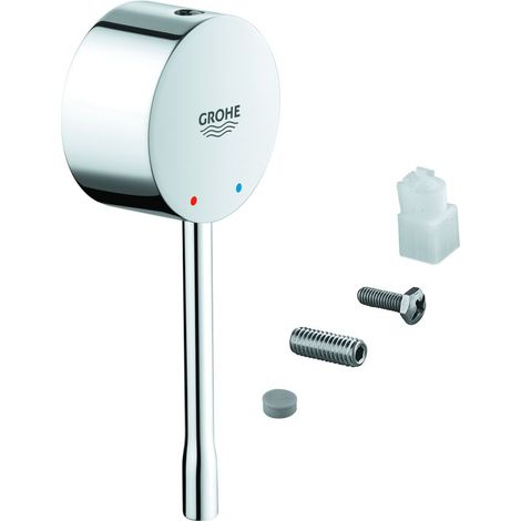 Grohe Hebel für Essence Einhand-Waschtisch- und Bidetbatterie für 28mm Kartusche, Metall, Phantom Black, 46917KF0 (1/2)