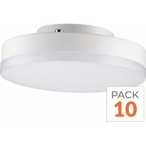 Ampoule LED GX53 7W SLIM (Pack de 10) - Blanc Chaud 2300K - 3500K - SILAMP (1/2)
