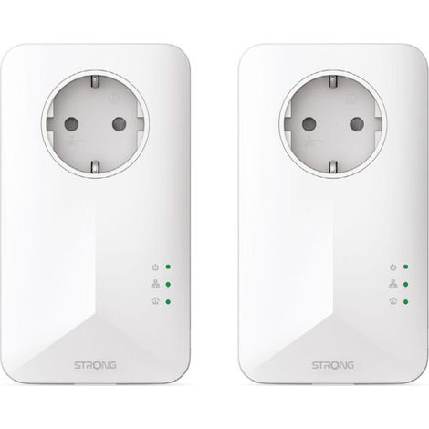 Strong Powerline 1000 Kit 1000 Mbit/s Ethernet Blanco 2 Pieza(s)