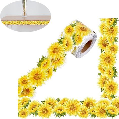 Bordo per bacheca, bordo per lavagna, bordo per aula, decorazione murale con bordi ondulati, decorazione scolastica, bordo elegante per bacheca, decorazione murale per (1/5)