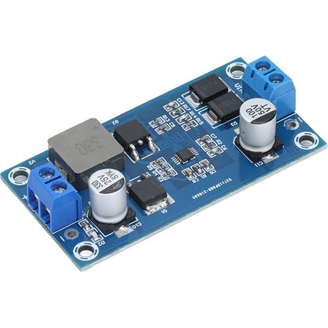 Convertidor CC/CC reductor, entrada de 16–36 V, salida de 12 V, placa reguladora de voltaje, 6 A, 75 W (1/5)