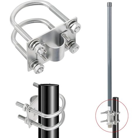 Support de serrage pour mât d'antenne avec boulons en U, fibre de verre Helium Hotspot Miner, support de serrage (1/5)
