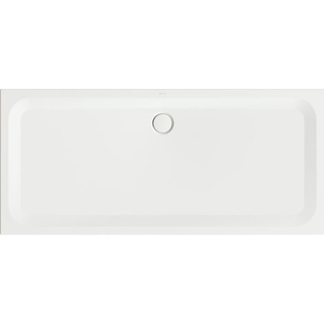 Plato de ducha rectangular BetteUltra con soporte mínimo de