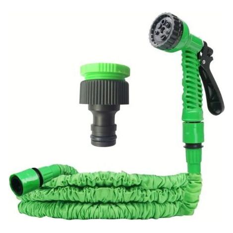 30M Expandable Garden Hose – Flexible 7 Spray Modes – Abrasion and Leak Resistant – For Car Wash - 100FT (1/5)