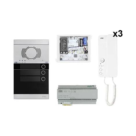 URMET 1183/324 - KIT citofono urmet alpha quadrifamiliare