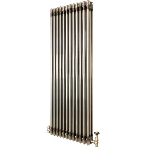 Radiatore 3 Colonne Verticale Metallo Grezzo 1500 x 560 mm TRV