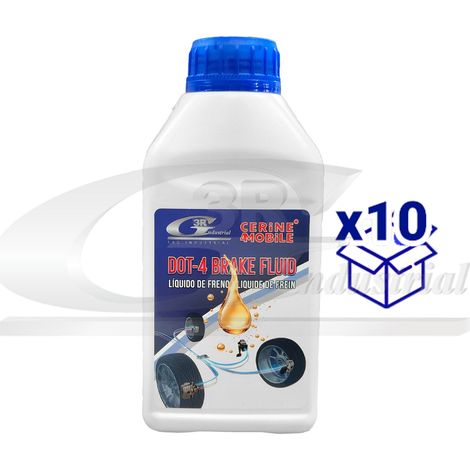 3RG 88957 LIQUIDO DE FRENOS DOT-4 (500ml)