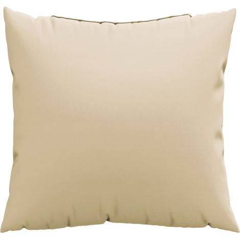 Sofa Cushions 4 pcs Beige 50x50 cm Fabric vidaXL (1/2)