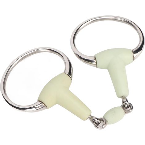 Mors équestre Mors de Filet de Cheval en Acier Inoxydable pour Dressage (1/5)