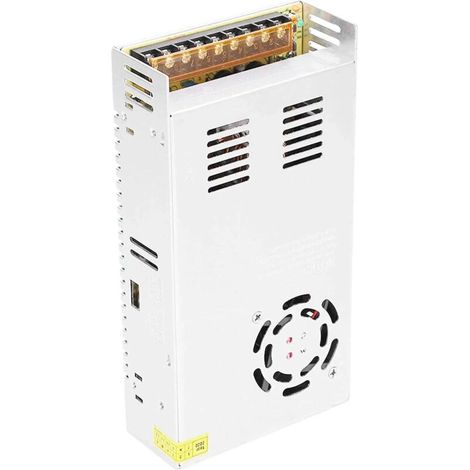 Alimentatore elettrico 24 V CC, 15 A, 360 W – Trasformatore da 220 V CA a 24 V CC, alimentatore switching ad alta efficienza per applicazioni industriali, conformità CE e RoHS.