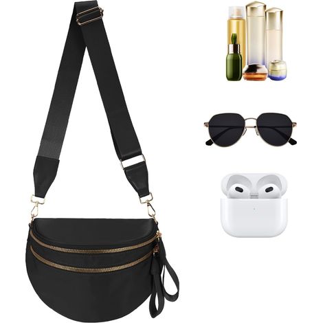 Women's Nylon Shoulder Bags, Wallets with Adjustable Strap Shoulder Bag - For Women and Girls for Daily Life, Work, School, Shopping, etc. (1/5)