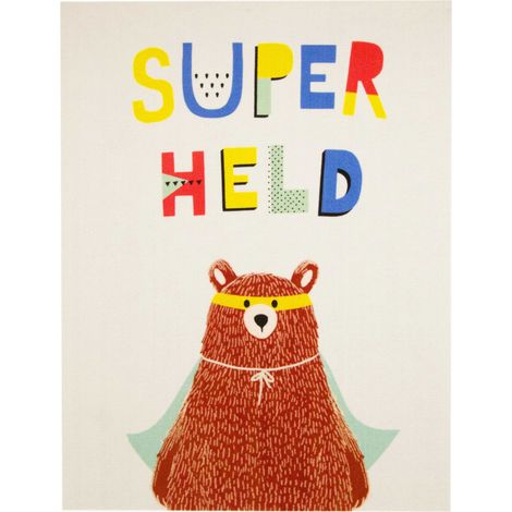 Tapis enfant Superhero Bear (1/5)