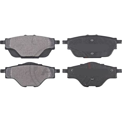 KIT PASTIGLIE FRENO POSTERIORI compatibile con PEUGEOT 508 II (FB,FH,F3) / PASTIGLIE FRENANTI AUTO OEM P 61 124  P 61 122, / SOSTITUZIONE DIRETTA / BASSA POLVERE / SILENZIOSO (1/4)